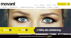 Desktop Screenshot of movant.se