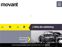 Tablet Screenshot of movant.se